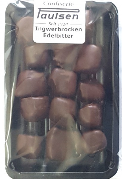 Ingwer Brocken Edelbitterschokolade