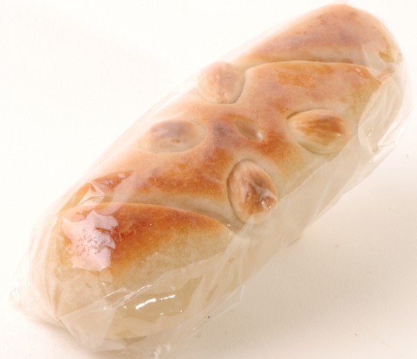 Marzipanbrot geflämmt mit Mandelkernen 100g