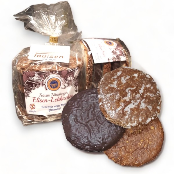 feinste Nürnberger Elisen Lebkuchen 3er Set von Confiserie Paulsen