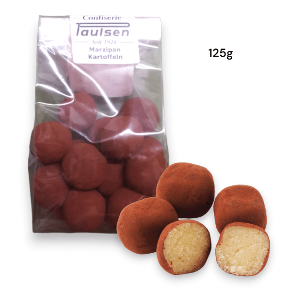 Marzipan Kartoffeln 125 g lose in der Tüte von Confiserie Paulsen