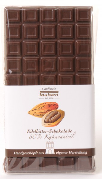 Edelbitter Schokolade 60%