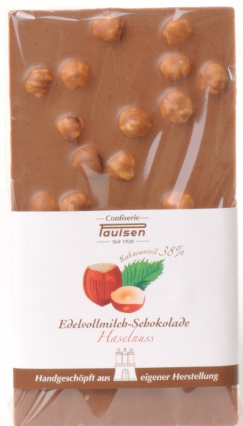 Edelvollmilch 38% Haselnuss