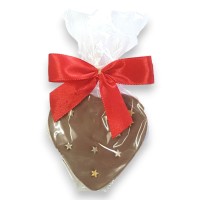 Edelvollmilch Schokoladenherz 60g verpackt von Confiserie Paulsen