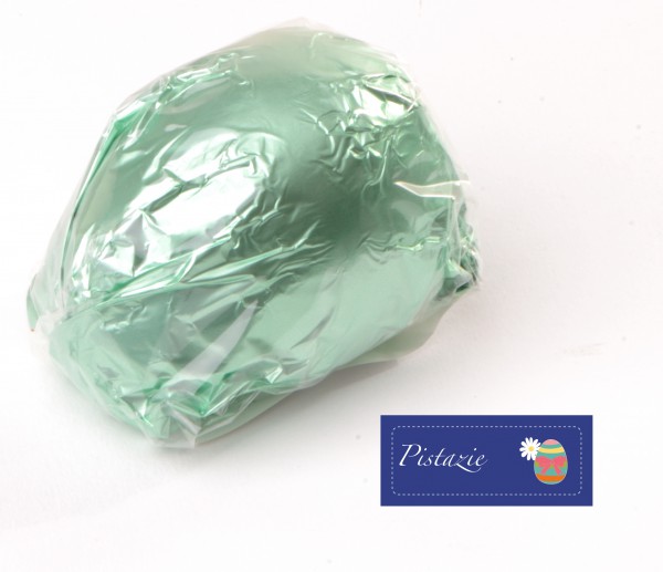 Pistazien-Marzipan-Ei in Edelbitterschokolade 100g