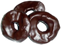 Apfelringe mit Edelbitterschokolade 150g Apfelringe mit Edelbitterschokolade 150g