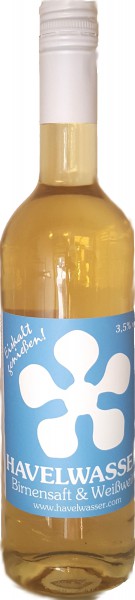 Havelwasser Weiß Bioland - Birnensaft küsst Weißwein 750ml
